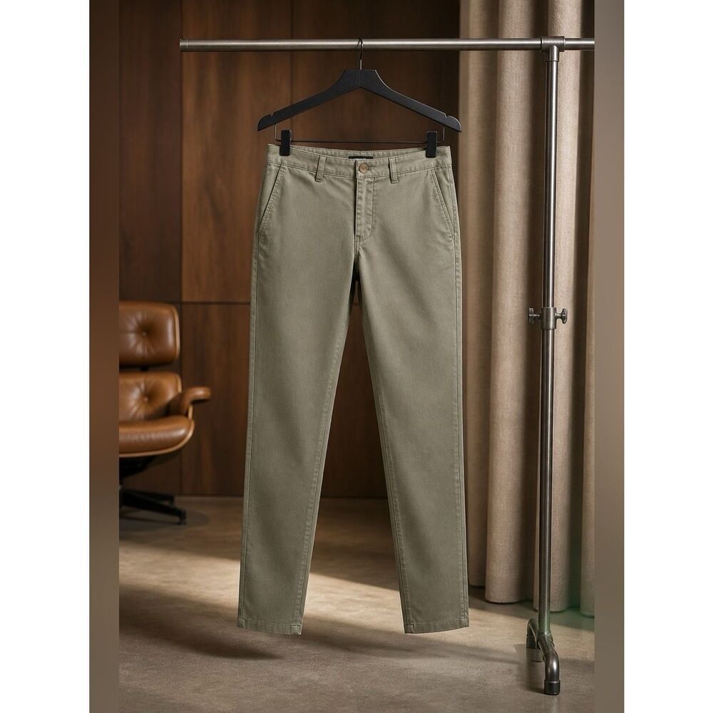 OLIVE SKINNY JEANS 31 x 32
